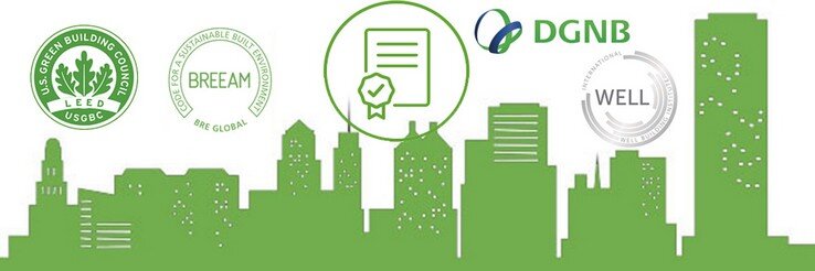 Certyfikacja LEED BREEAM DGNB WELL Certyfikacja LEED BREEAM DGNB WELL